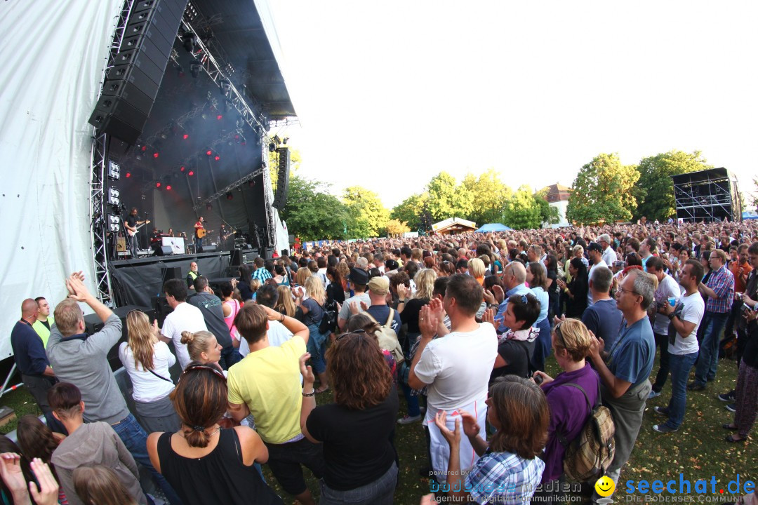 Silbermond + BOSSE: Schlossgarten Open-Air in Tettnang am Bodensee, 22.06.2