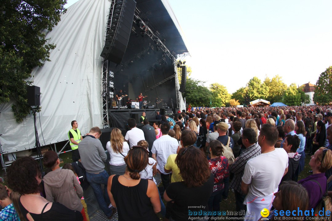 Silbermond + BOSSE: Schlossgarten Open-Air in Tettnang am Bodensee, 22.06.2