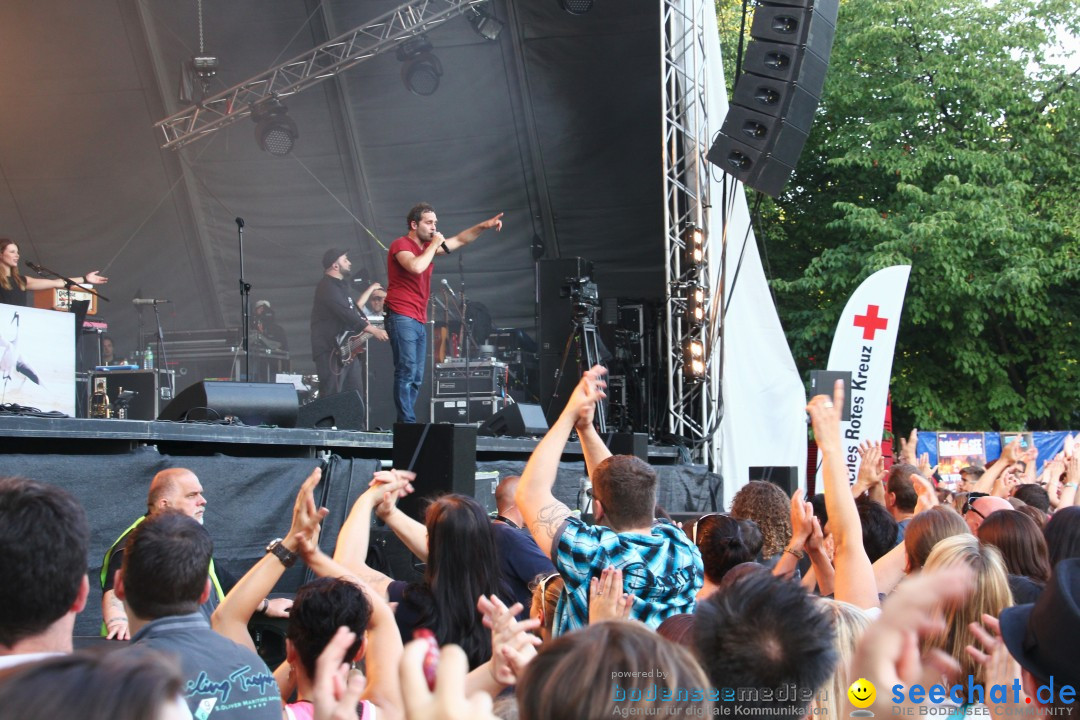 Silbermond + BOSSE: Schlossgarten Open-Air in Tettnang am Bodensee, 22.06.2