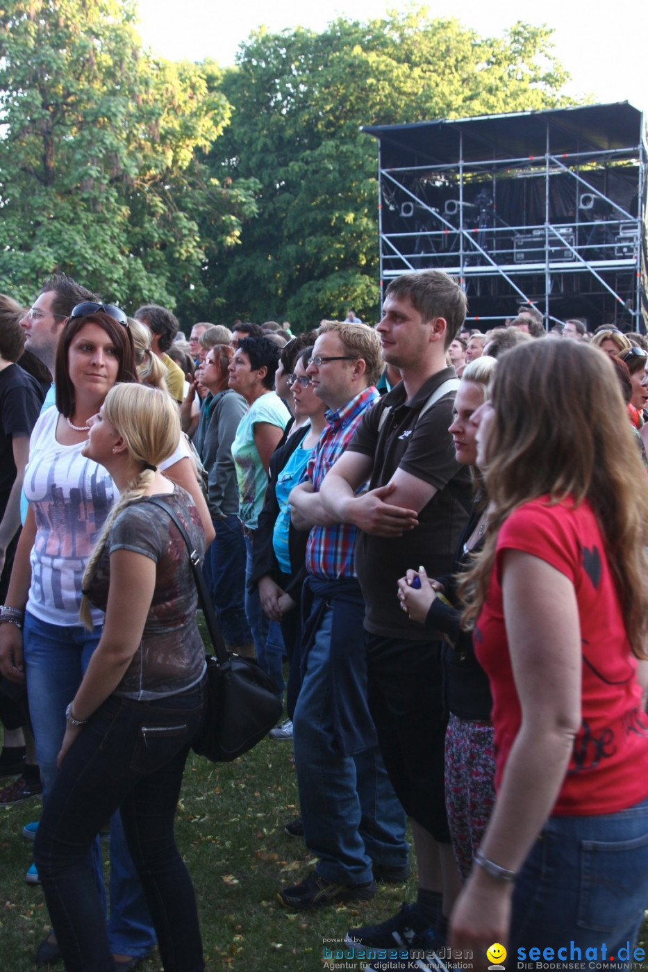 Silbermond + BOSSE: Schlossgarten Open-Air in Tettnang am Bodensee, 22.06.2