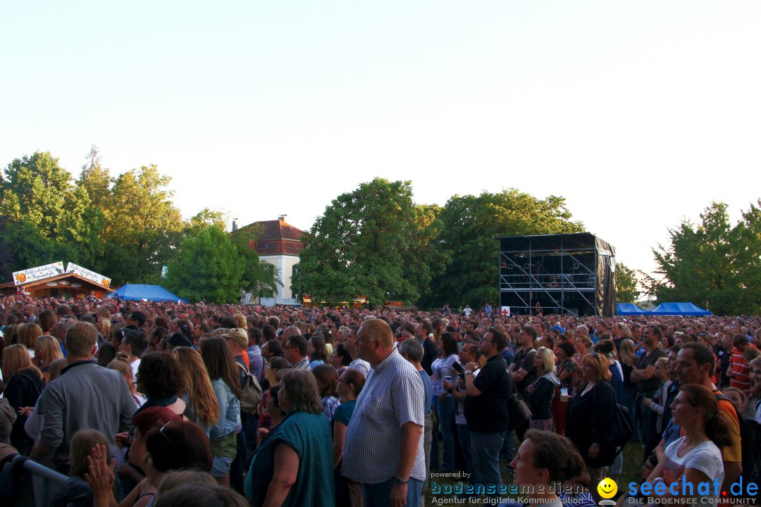 Silbermond + BOSSE: Schlossgarten Open-Air in Tettnang am Bodensee, 22.06.2