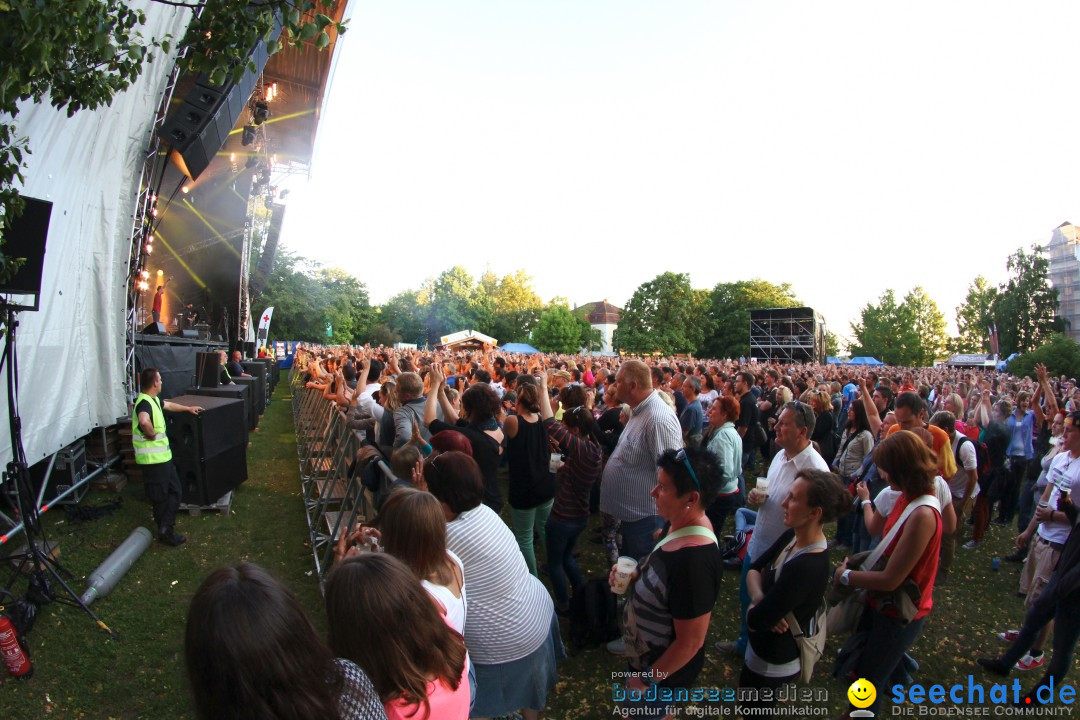 Silbermond + BOSSE: Schlossgarten Open-Air in Tettnang am Bodensee, 22.06.2