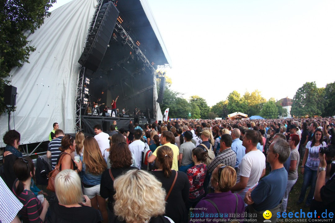 Silbermond + BOSSE: Schlossgarten Open-Air in Tettnang am Bodensee, 22.06.2