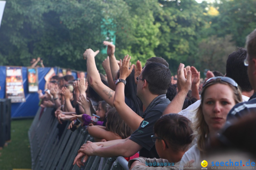 Silbermond + BOSSE: Schlossgarten Open-Air in Tettnang am Bodensee, 22.06.2