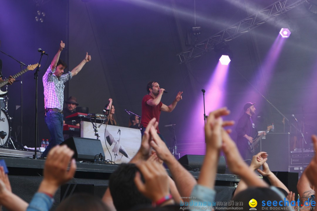 Silbermond + BOSSE: Schlossgarten Open-Air in Tettnang am Bodensee, 22.06.2