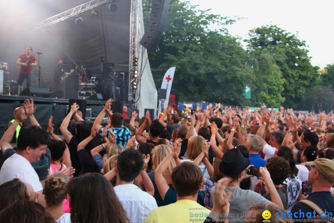 Silbermond + BOSSE: Schlossgarten Open-Air in Tettnang am Bodensee, 22.06.2