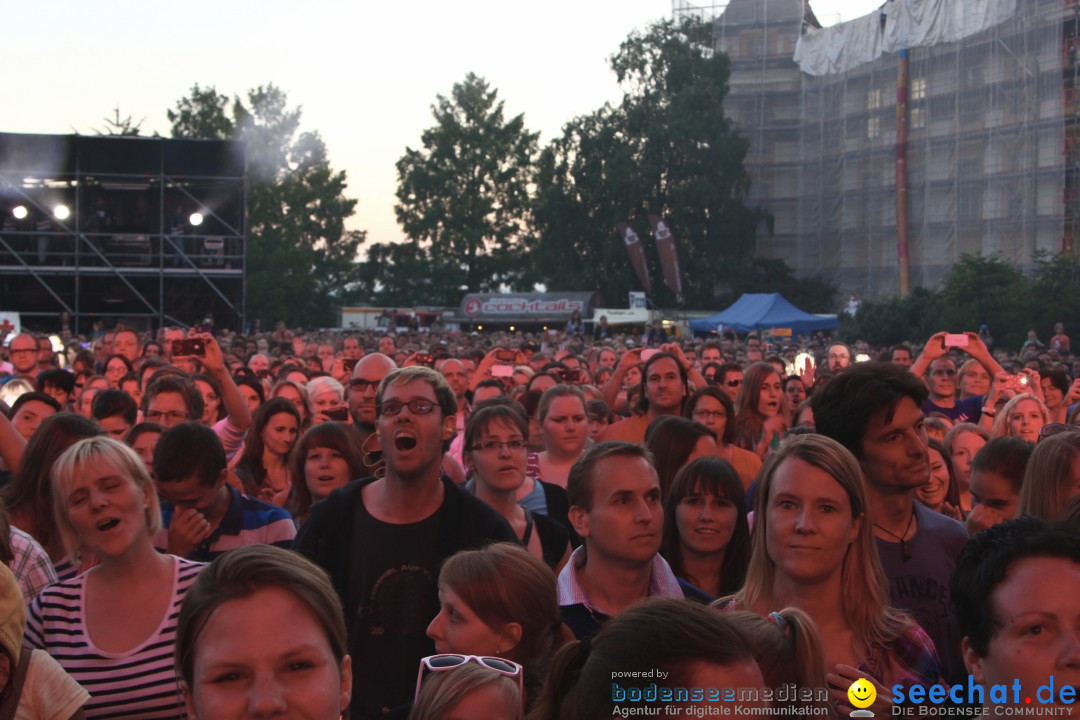 Silbermond + BOSSE: Schlossgarten Open-Air in Tettnang am Bodensee, 22.06.2