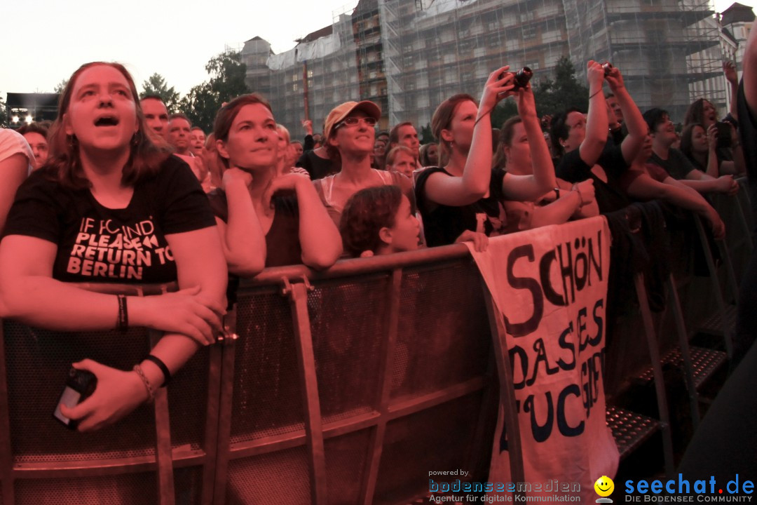 Silbermond + BOSSE: Schlossgarten Open-Air in Tettnang am Bodensee, 22.06.2