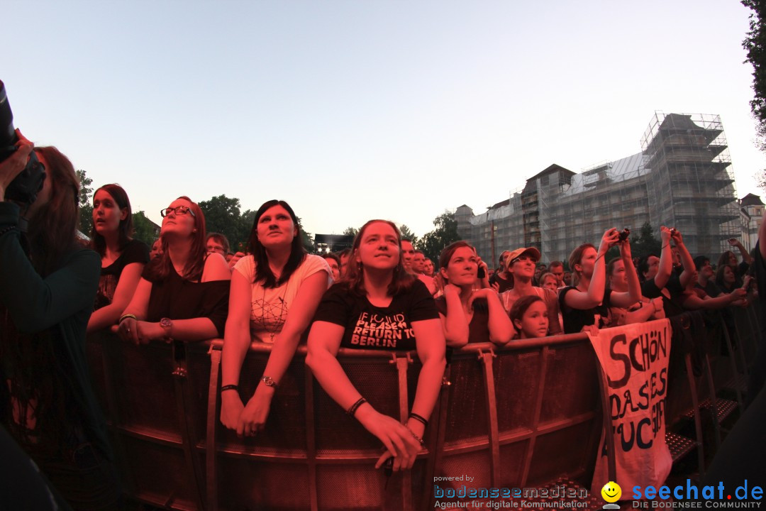 Silbermond + BOSSE: Schlossgarten Open-Air in Tettnang am Bodensee, 22.06.2