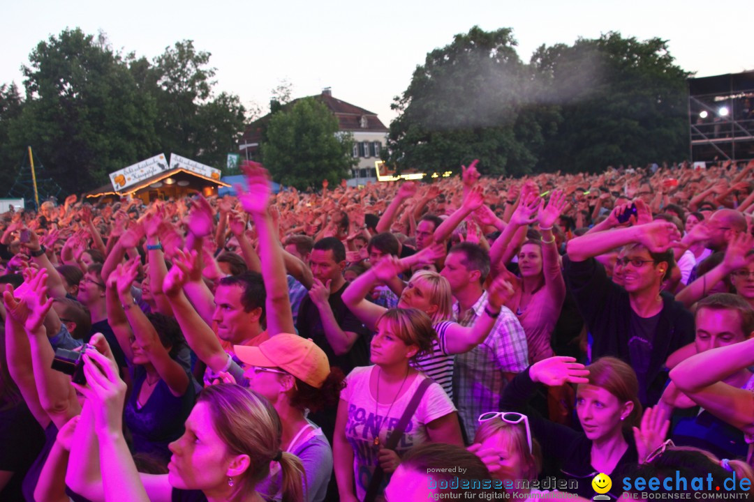 Silbermond + BOSSE: Schlossgarten Open-Air in Tettnang am Bodensee, 22.06.2