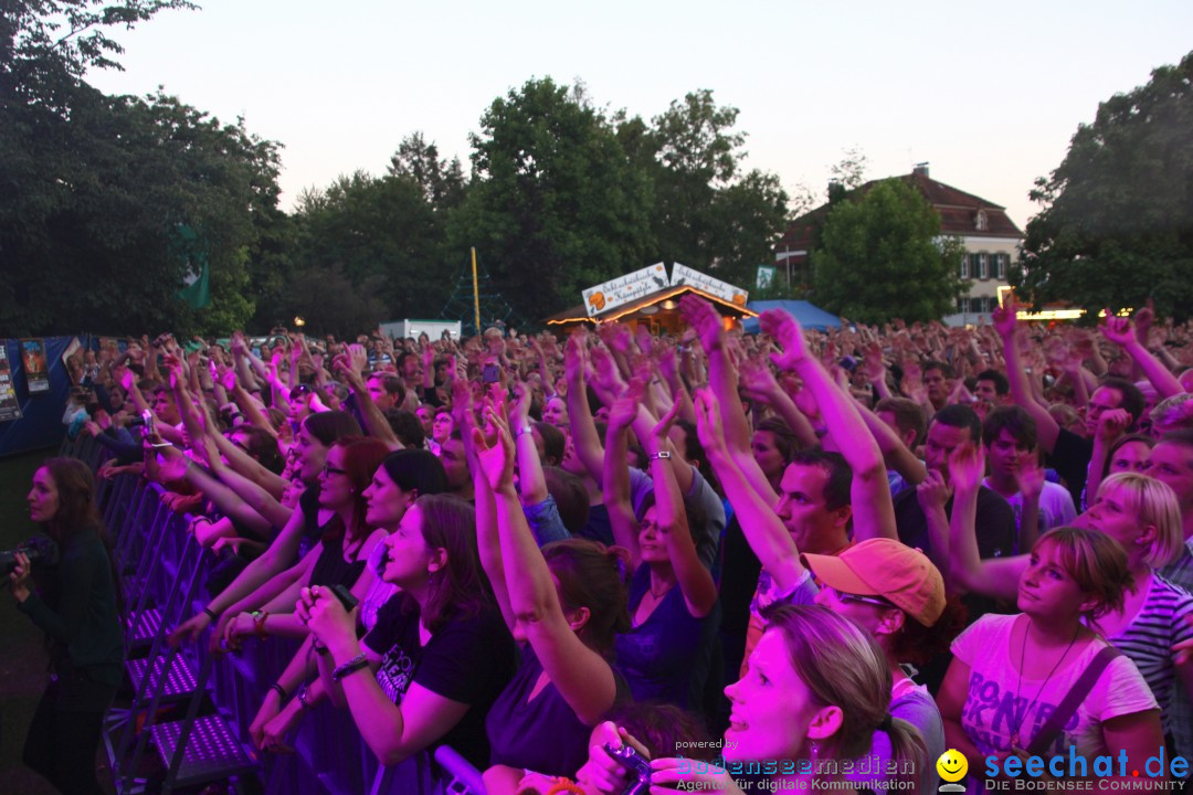 Silbermond + BOSSE: Schlossgarten Open-Air in Tettnang am Bodensee, 22.06.2