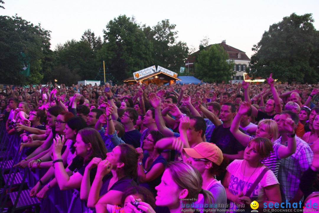 Silbermond + BOSSE: Schlossgarten Open-Air in Tettnang am Bodensee, 22.06.2