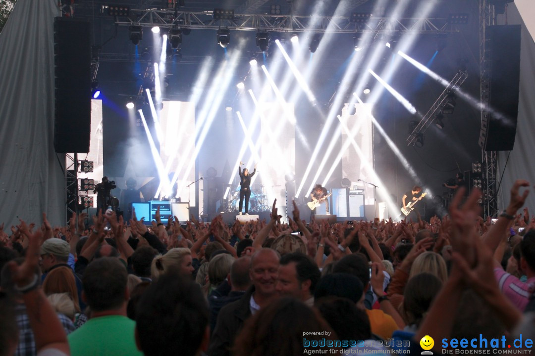 Silbermond + BOSSE: Schlossgarten Open-Air in Tettnang am Bodensee, 22.06.2