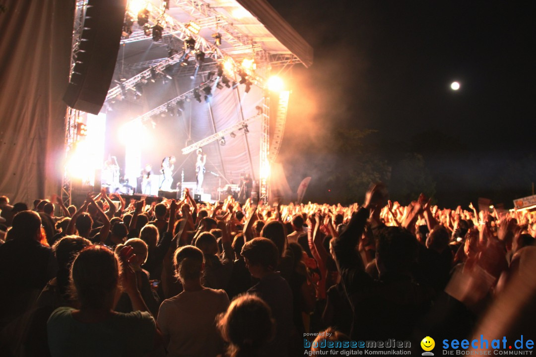 Silbermond + BOSSE: Schlossgarten Open-Air in Tettnang am Bodensee, 22.06.2