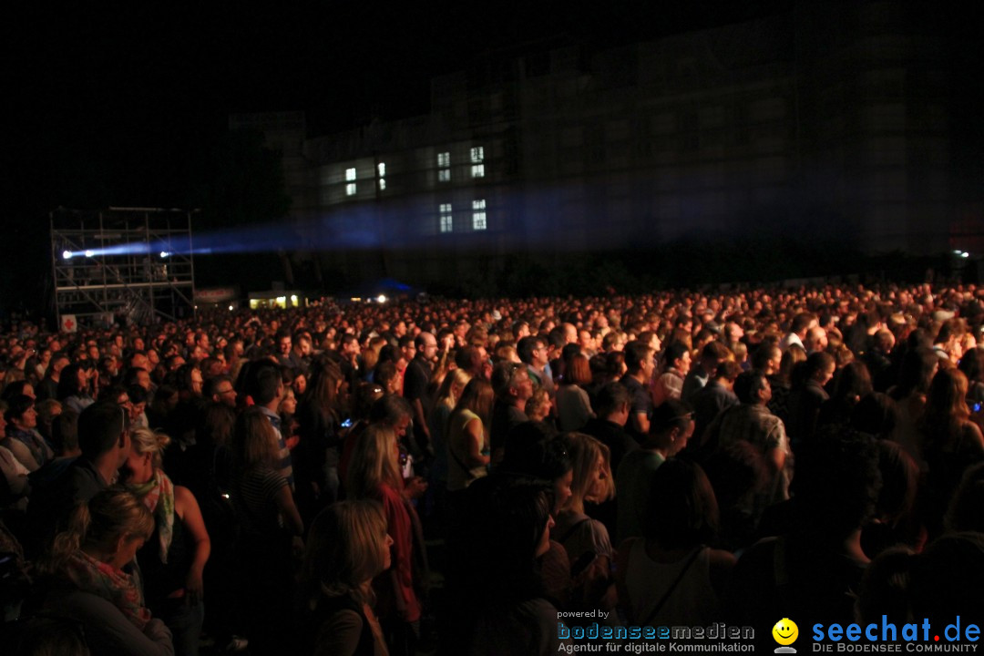 Silbermond + BOSSE: Schlossgarten Open-Air in Tettnang am Bodensee, 22.06.2