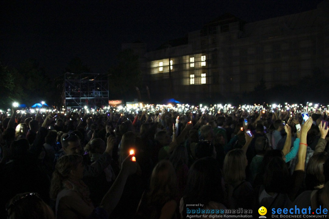 Silbermond + BOSSE: Schlossgarten Open-Air in Tettnang am Bodensee, 22.06.2