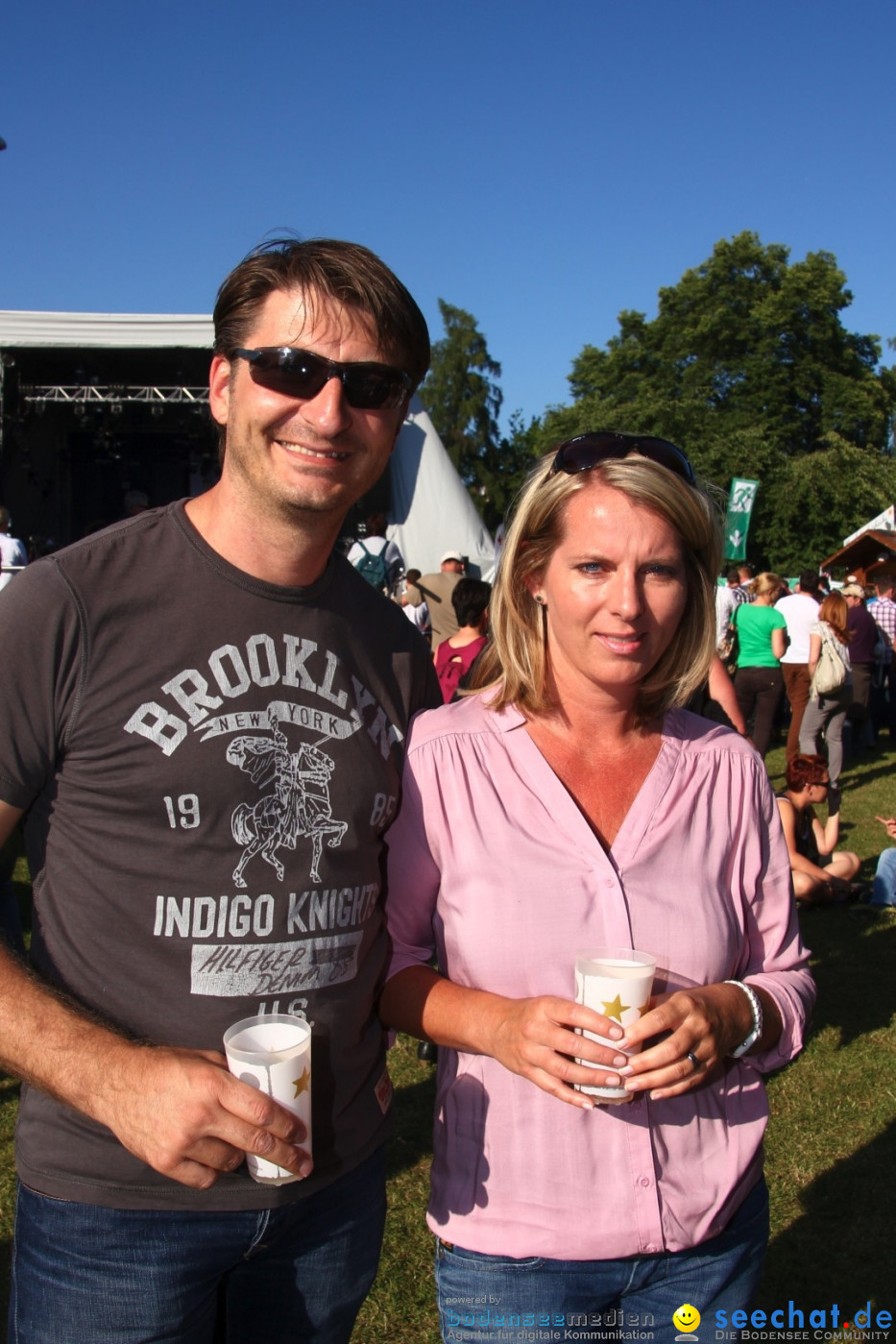 Silbermond + BOSSE: Schlossgarten Open-Air in Tettnang am Bodensee, 22.06.2