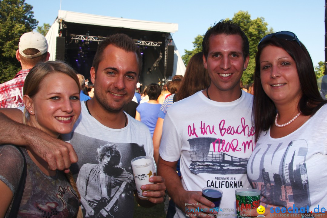 Silbermond + BOSSE: Schlossgarten Open-Air in Tettnang am Bodensee, 22.06.2