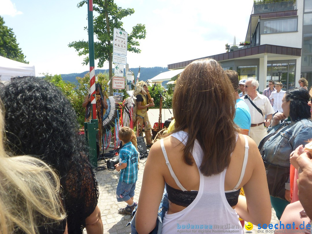 Hafenfest mit Flohmarkt: Ludwigshafen am Bodensee, 30.06.2013