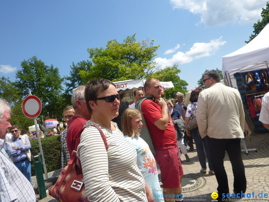 Hafenfest mit Flohmarkt: Ludwigshafen am Bodensee, 30.06.2013