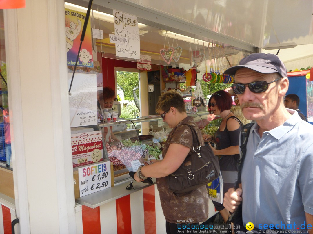 Hafenfest mit Flohmarkt: Ludwigshafen am Bodensee, 30.06.2013