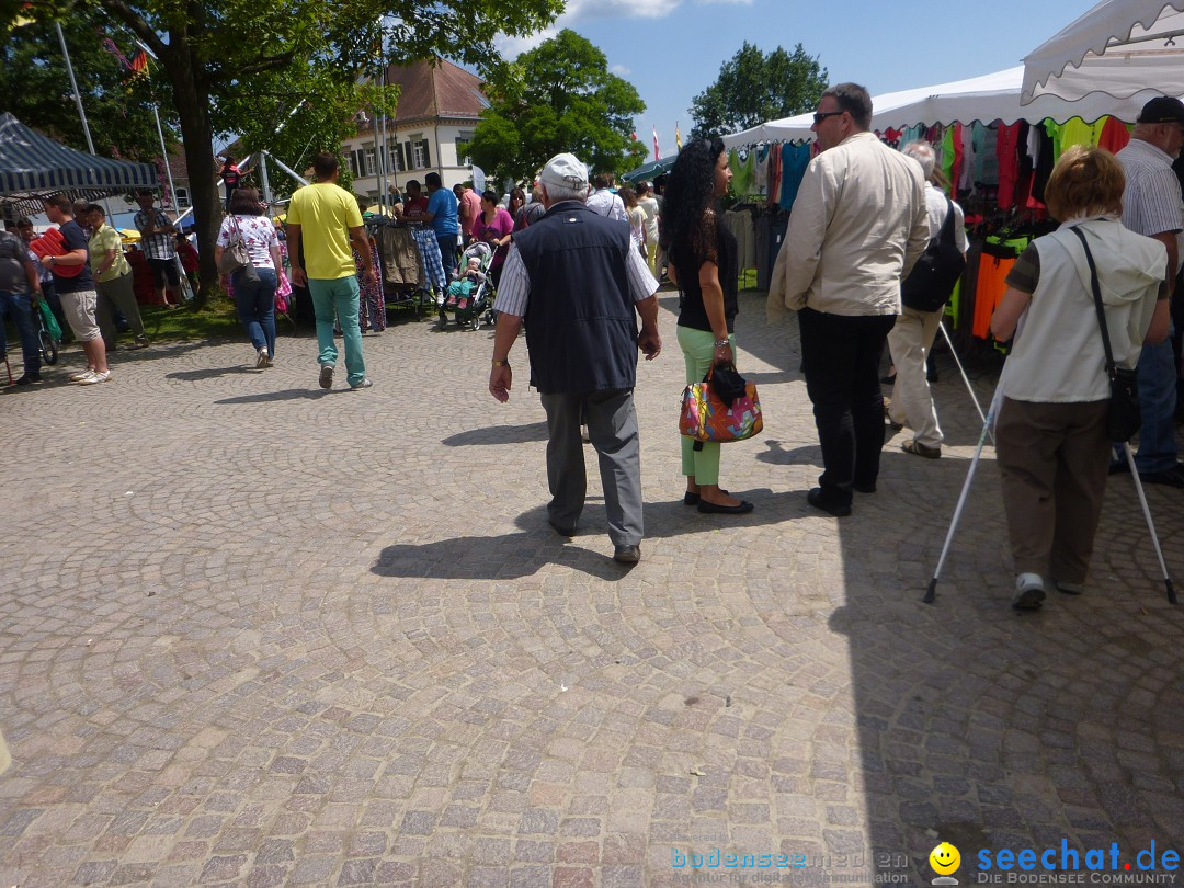 Hafenfest mit Flohmarkt: Ludwigshafen am Bodensee, 30.06.2013