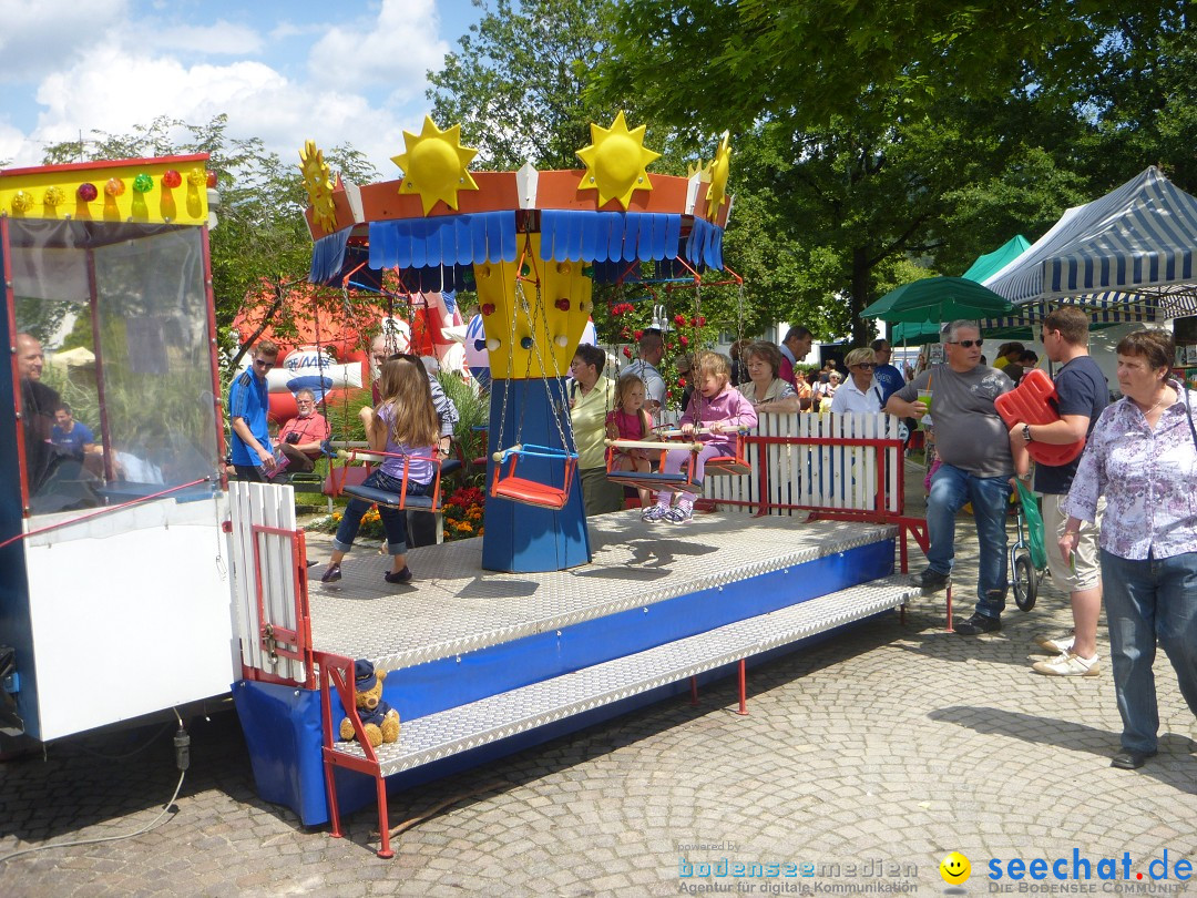 Hafenfest mit Flohmarkt: Ludwigshafen am Bodensee, 30.06.2013