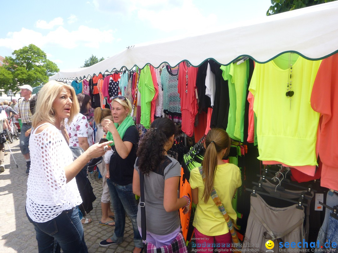 Hafenfest mit Flohmarkt: Ludwigshafen am Bodensee, 30.06.2013