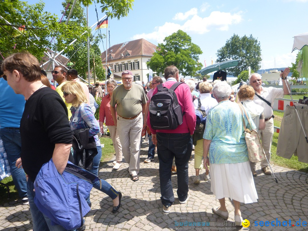 Hafenfest mit Flohmarkt: Ludwigshafen am Bodensee, 30.06.2013