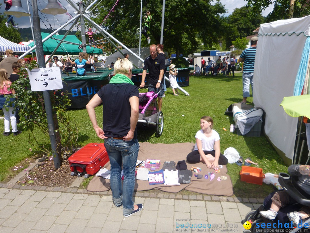 Hafenfest mit Flohmarkt: Ludwigshafen am Bodensee, 30.06.2013