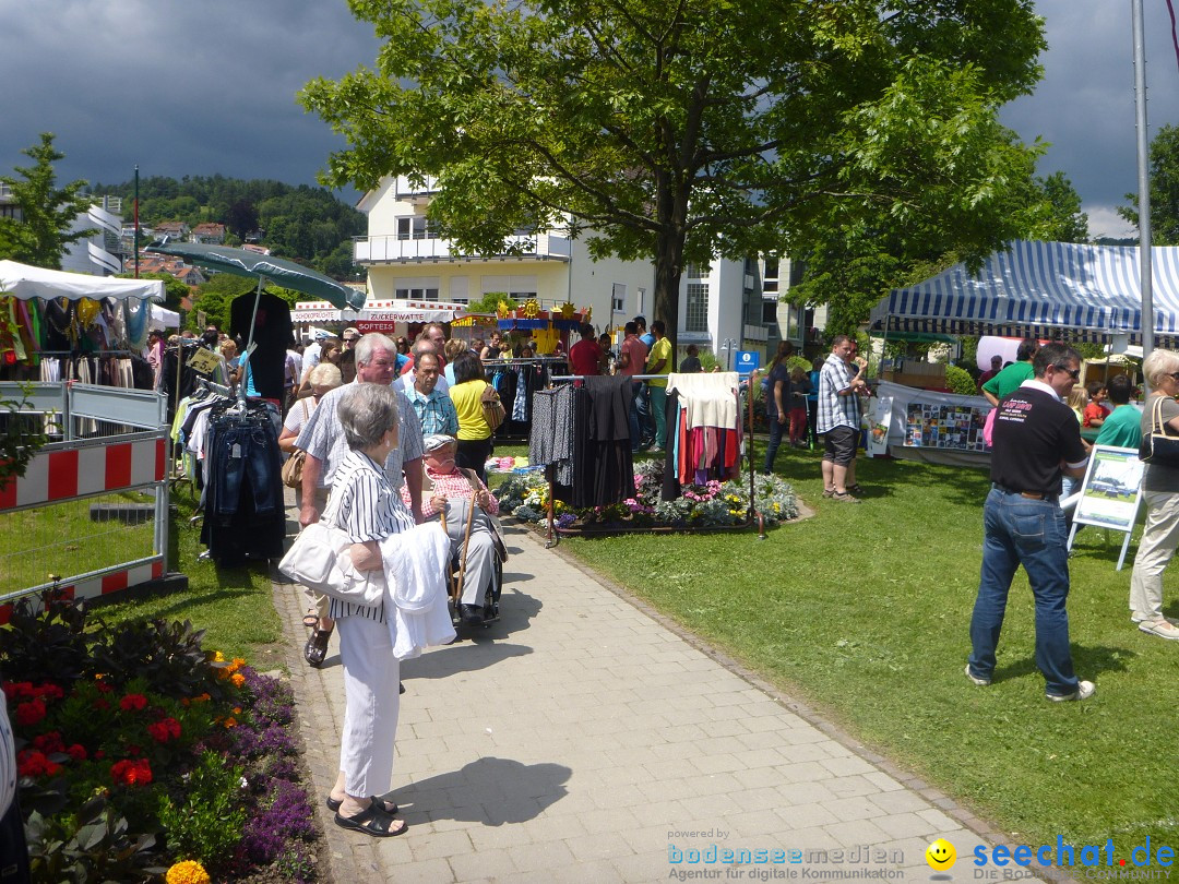 Hafenfest mit Flohmarkt: Ludwigshafen am Bodensee, 30.06.2013