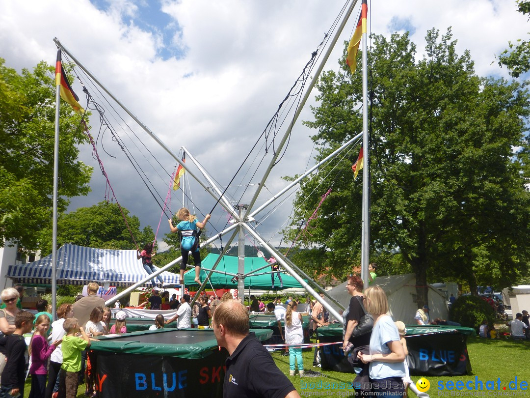 Hafenfest mit Flohmarkt: Ludwigshafen am Bodensee, 30.06.2013