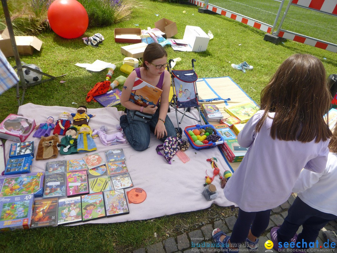 Hafenfest mit Flohmarkt: Ludwigshafen am Bodensee, 30.06.2013