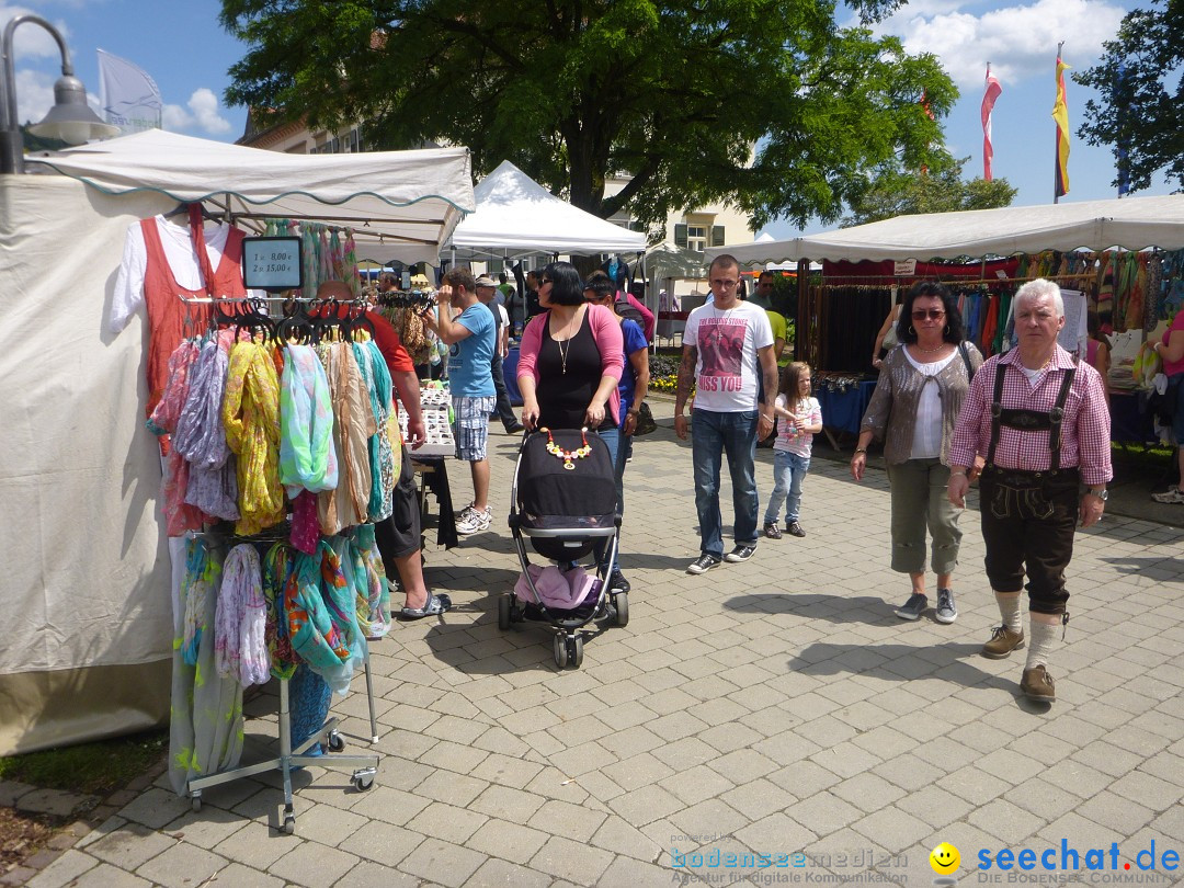 Hafenfest mit Flohmarkt: Ludwigshafen am Bodensee, 30.06.2013