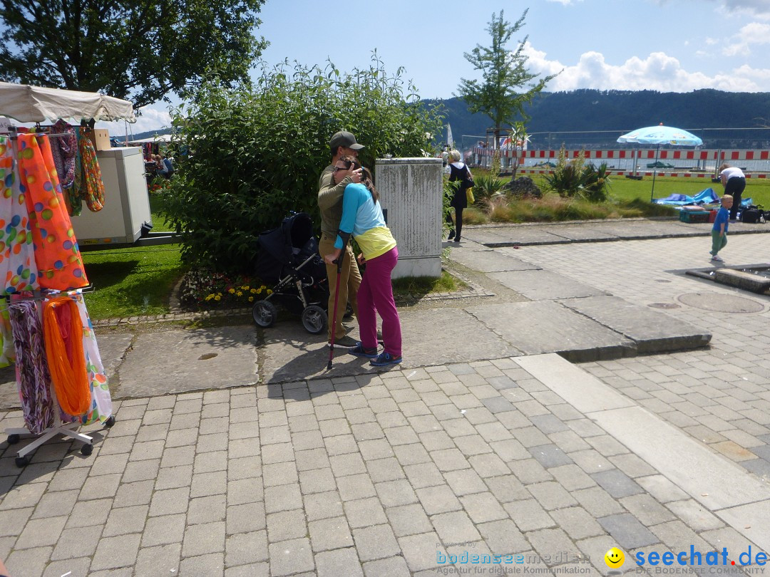 Hafenfest mit Flohmarkt: Ludwigshafen am Bodensee, 30.06.2013