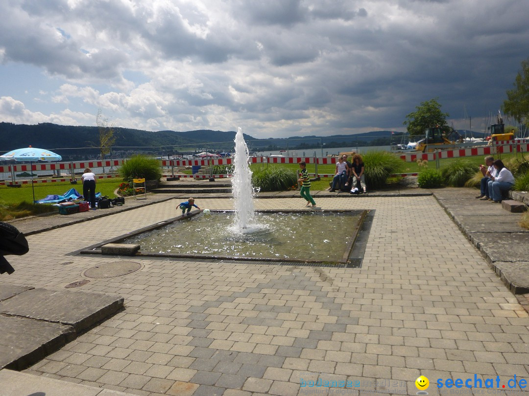 Hafenfest mit Flohmarkt: Ludwigshafen am Bodensee, 30.06.2013