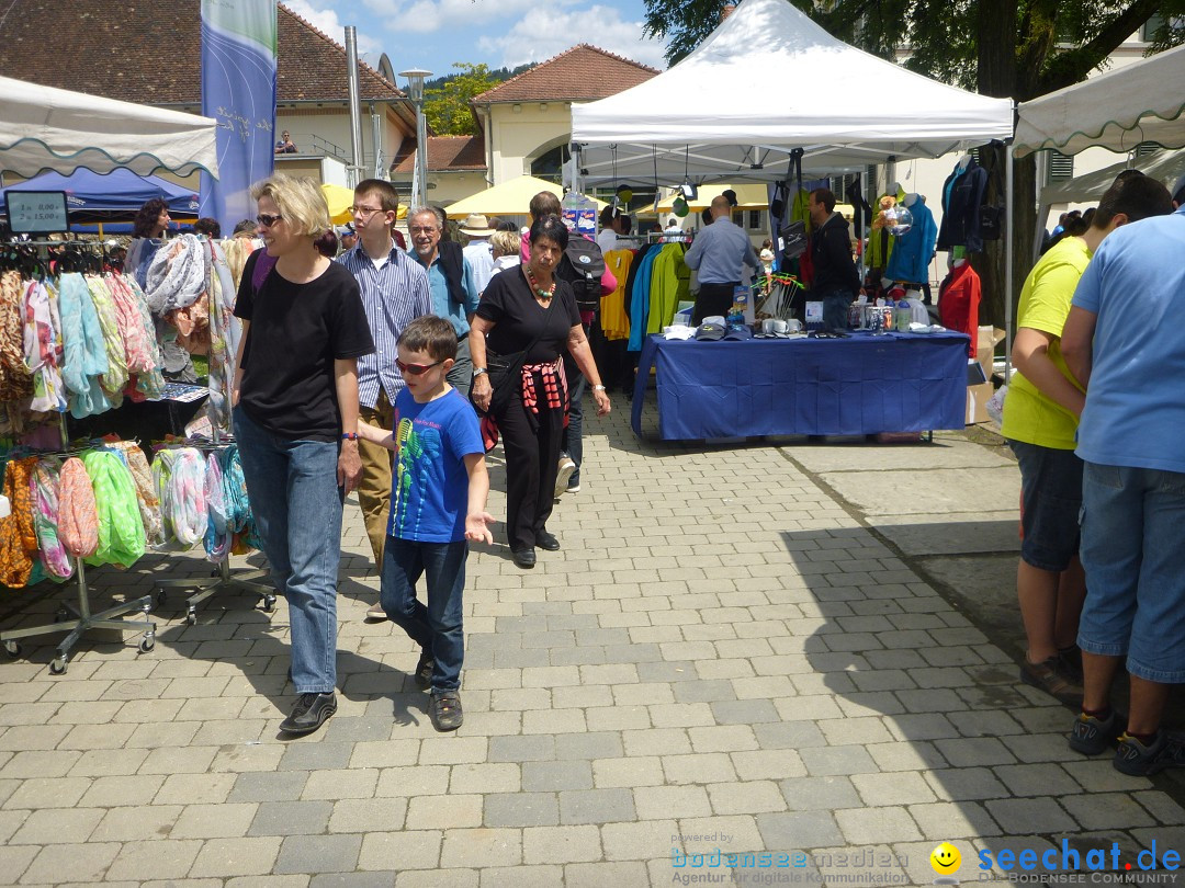 Hafenfest mit Flohmarkt: Ludwigshafen am Bodensee, 30.06.2013