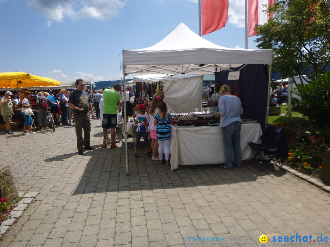 Hafenfest mit Flohmarkt: Ludwigshafen am Bodensee, 30.06.2013