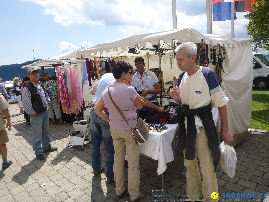 Hafenfest mit Flohmarkt: Ludwigshafen am Bodensee, 30.06.2013