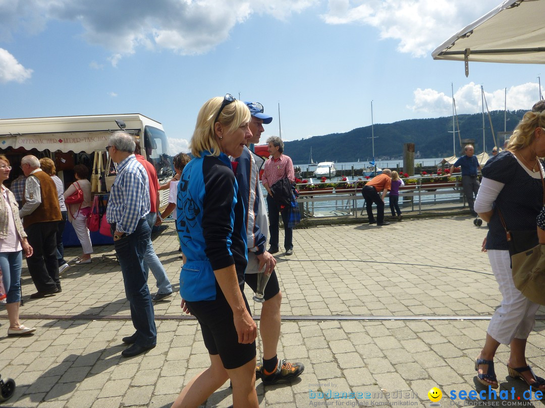 Hafenfest mit Flohmarkt: Ludwigshafen am Bodensee, 30.06.2013