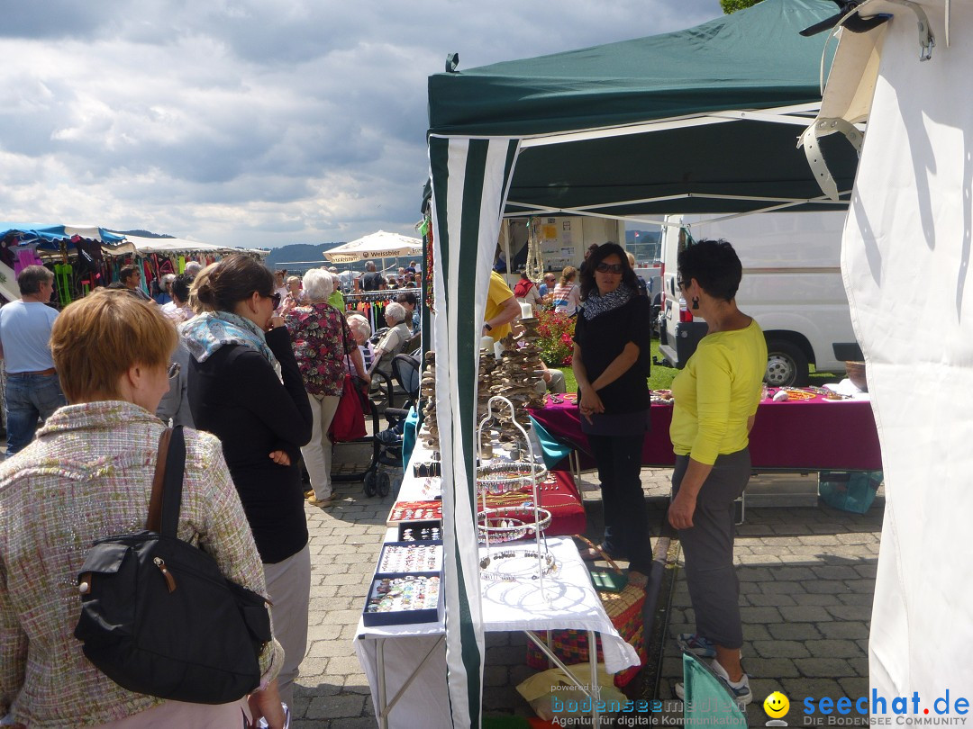 Hafenfest mit Flohmarkt: Ludwigshafen am Bodensee, 30.06.2013