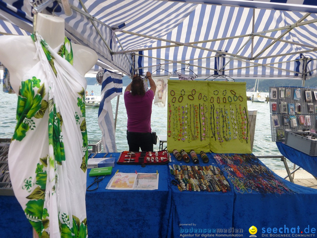 Hafenfest mit Flohmarkt: Ludwigshafen am Bodensee, 30.06.2013