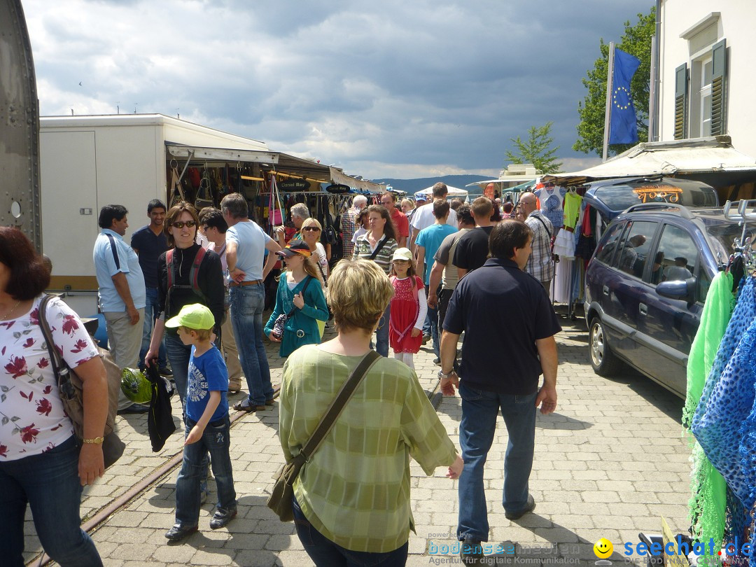 Hafenfest mit Flohmarkt: Ludwigshafen am Bodensee, 30.06.2013