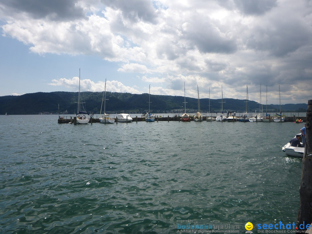 Hafenfest mit Flohmarkt: Ludwigshafen am Bodensee, 30.06.2013