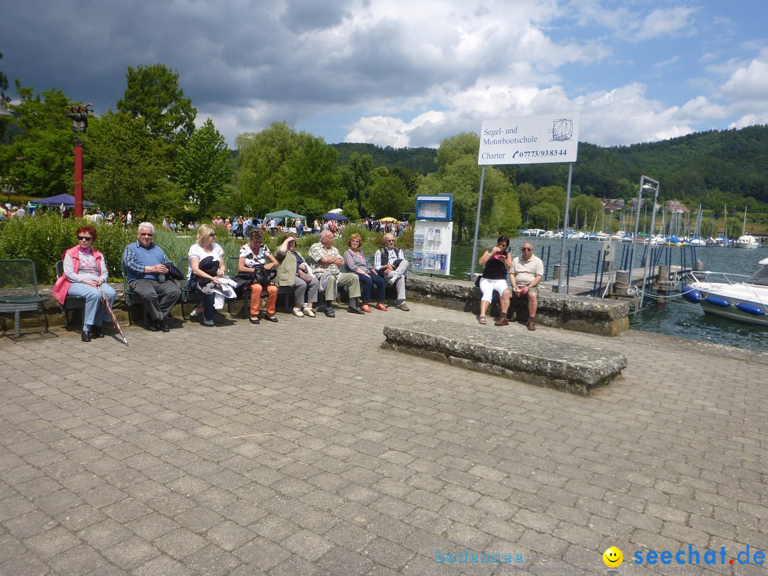 Hafenfest mit Flohmarkt: Ludwigshafen am Bodensee, 30.06.2013