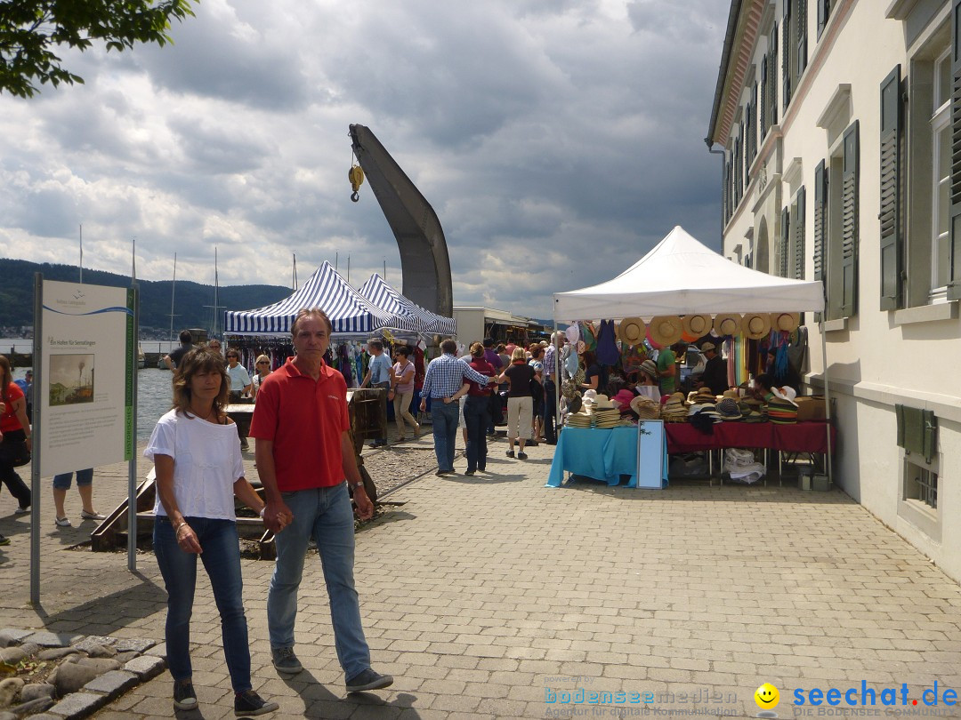 Hafenfest mit Flohmarkt: Ludwigshafen am Bodensee, 30.06.2013