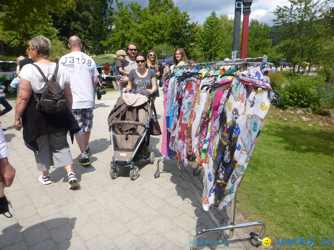 Hafenfest mit Flohmarkt: Ludwigshafen am Bodensee, 30.06.2013