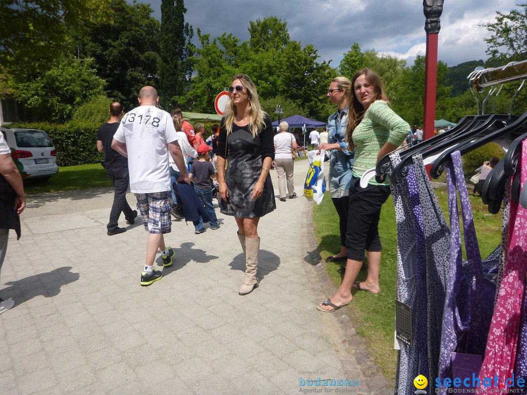 Hafenfest mit Flohmarkt: Ludwigshafen am Bodensee, 30.06.2013