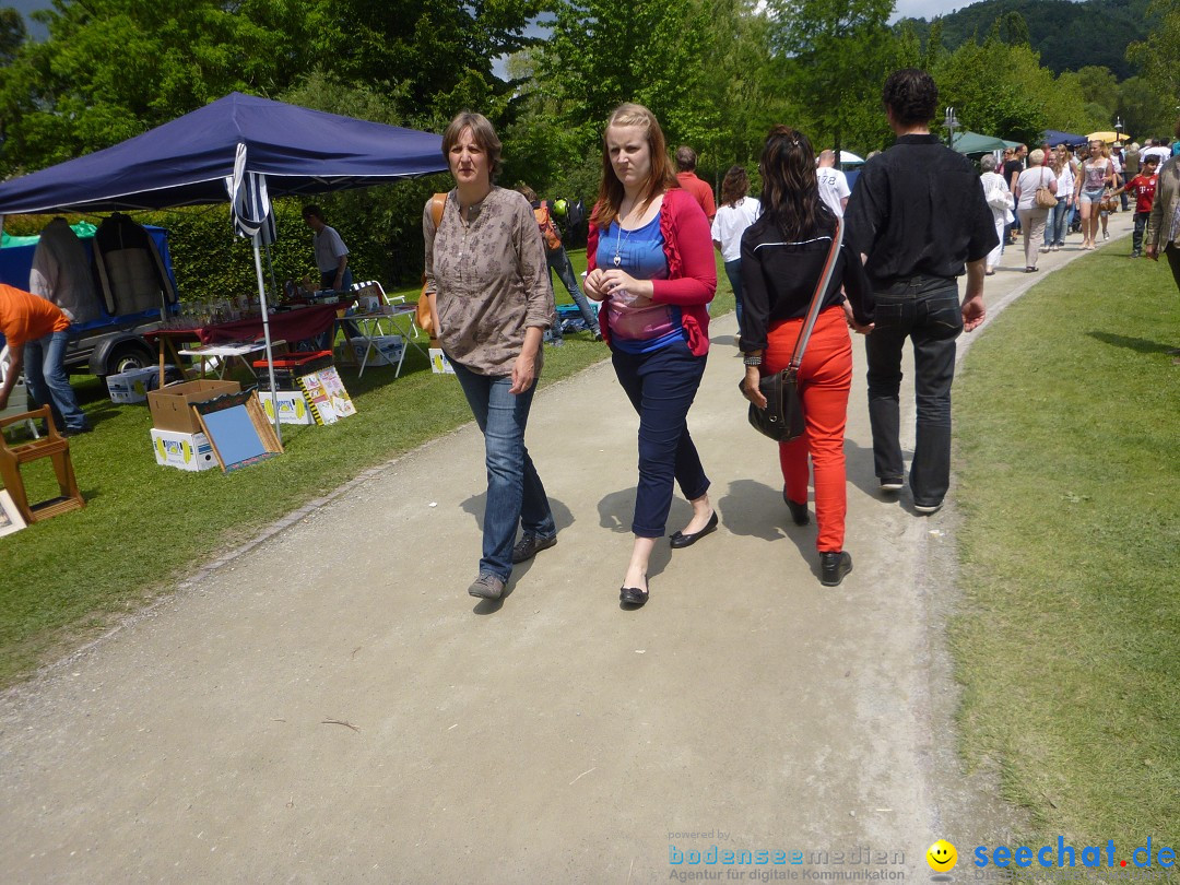 Hafenfest mit Flohmarkt: Ludwigshafen am Bodensee, 30.06.2013