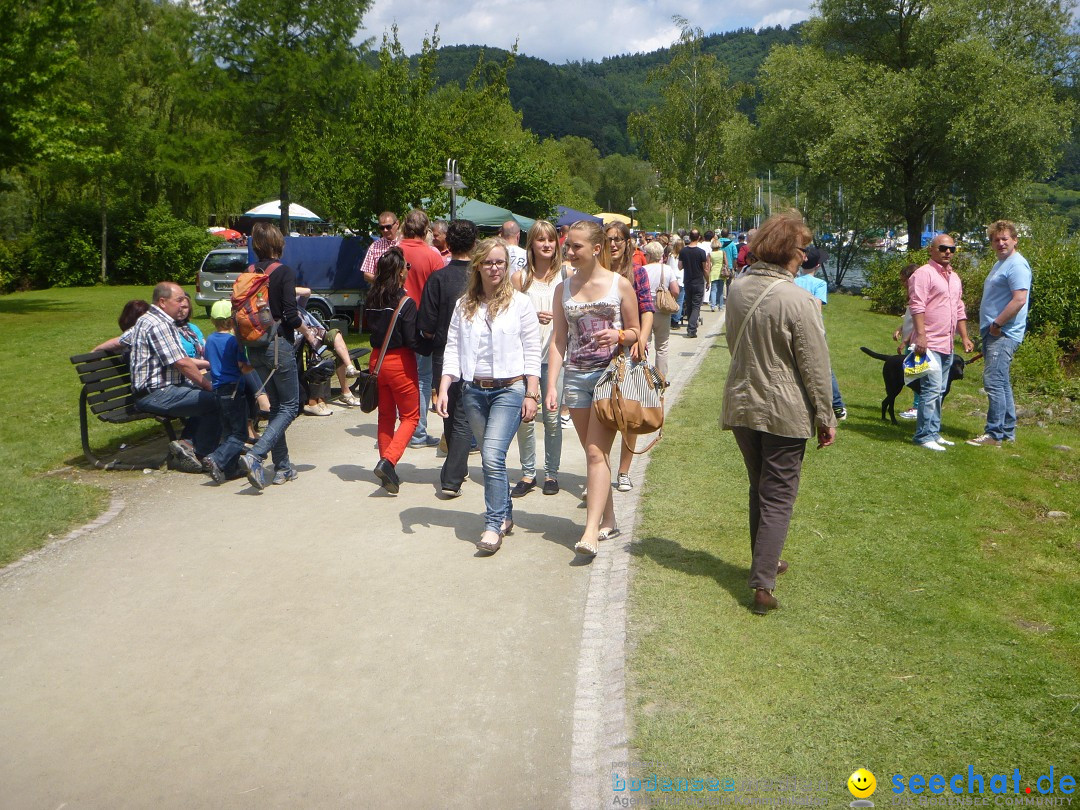 Hafenfest mit Flohmarkt: Ludwigshafen am Bodensee, 30.06.2013